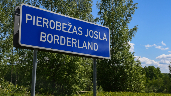 Pierobežas joslas zīme