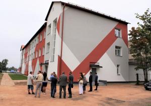 Valsts ēka Piebalgas ielā 89, Cēsīs, pēc energoefektivitātes uzlabošanas pasākumiem tika pieņemta ekspluatācijā