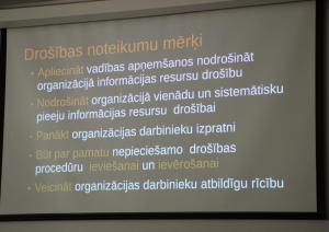Nodrošinājuma valsts aģentūras darbiniekiem notikušas mācības par drošību un kultūru internetā