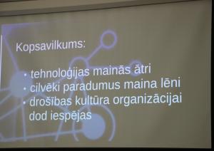 Nodrošinājuma valsts aģentūras darbiniekiem notikušas mācības par drošību un kultūru internetā