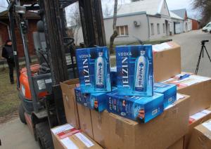 Nodrošinājuma valsts aģentūra iznīcinājusi kontrabandas cigaretes un alkoholu