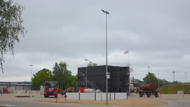 VUGD apmācību poligona atklāšana 9