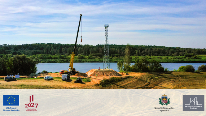 Sakaru torņu izbūve uz robežas