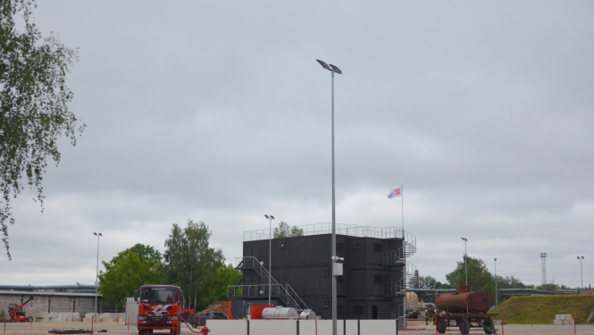 VUGD apmācību poligona atklāšana 9