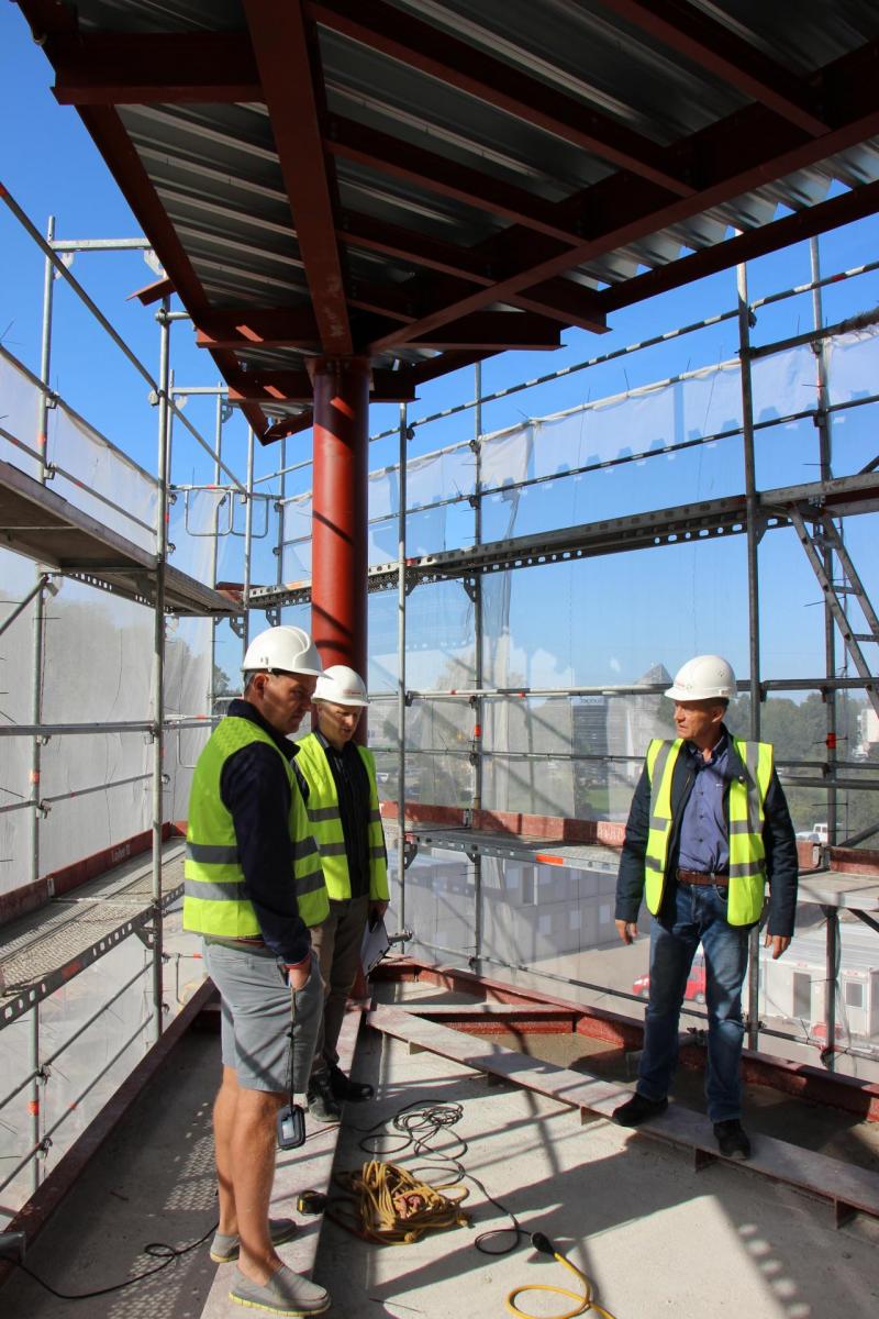 Nodrošinājuma valsts aģentūras uzraudzībā turpinās VUGD kompleksa celtniecība Rīgā, Jaunpils ielāNodrošinājuma valsts aģentūras uzraudzībā turpinās VUGD kompleksa celtniecība Rīgā, Jaunpils ielā