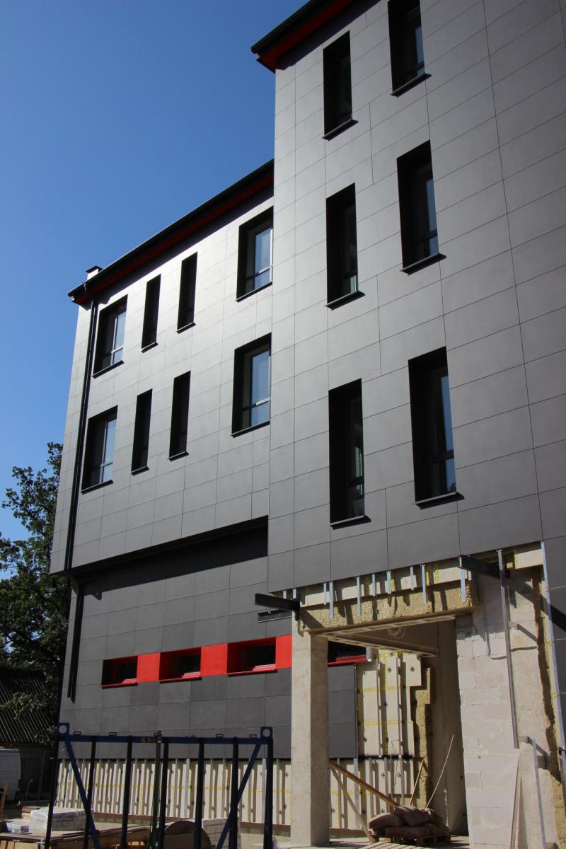 Nodrošinājuma valsts aģentūras uzraudzībā turpinās VUGD kompleksa celtniecība Rīgā, Jaunpils ielā