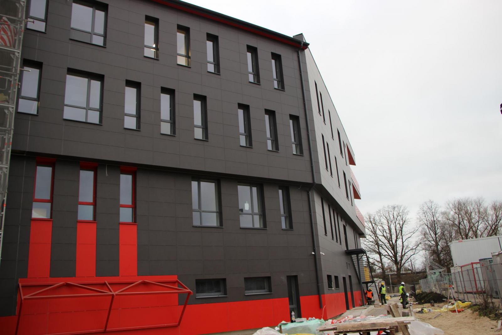 Nodrošinājuma valsts aģentūras uzraudzībā turpinās jaunā VUGD depo un administratīvās ēkas celtniecība Rīgā, Jaunpils ielā 13
