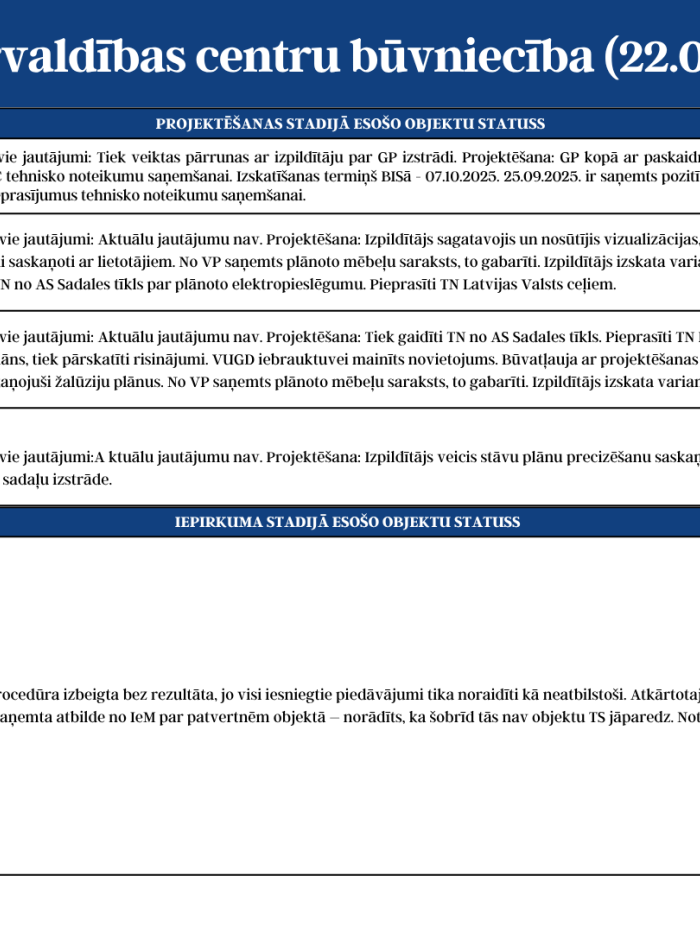 Katastrofu pārvaldības centru būvniecību (22.09. - 26.09.2025.) 4.attēls