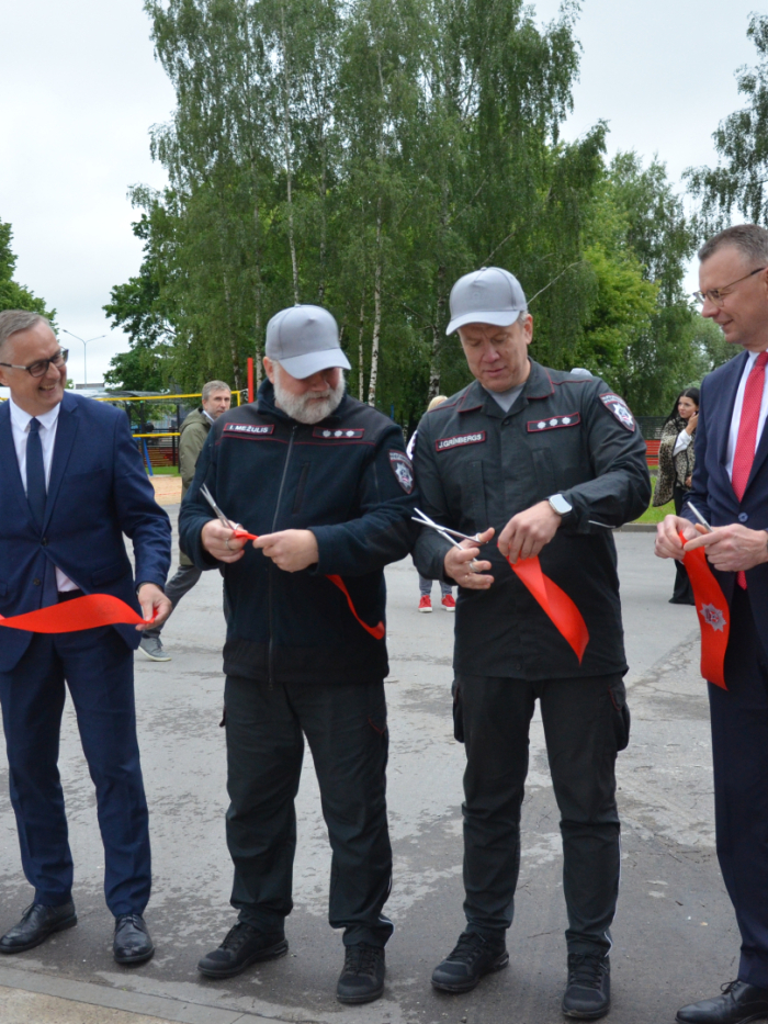 VUGD apmācību poligona atklāšana 4