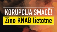 Korupcija smacē! Ziņo KNAB lietotnē!